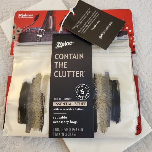 Makeup And Accessory Bags, Contain The Clutter, Use in Gym, Airport, Poolside - Picture 2 of 7